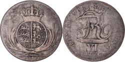 World Coins - Coin, German States, WURTTEMBERG, Friedrich I, 6 Kreuzer, 1810,