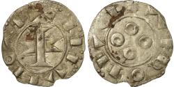 World Coins - Coin, France, Languedoc, Anonymous, Denarius, , Billon, Boudeau:753