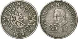 World Coins - Philippines, 25 Sentimos, 1979, Copper-nickel, , KM:227