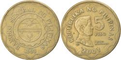 World Coins - Coin, Philippines, 5 Piso, 2001, , Nickel-brass, KM:272