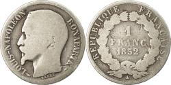 World Coins - Coin, France, Napoleon III, Napoléon III, Franc, 1852, Paris, , Silver
