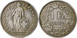 World Coins - Switzerland, Franc, 1962, Bern, Silver, , KM:24