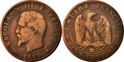 World Coins - Coin, France, Napoleon III, Napoléon III, 5 Centimes, 1855, Marseille