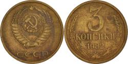 World Coins - Coin, Russia, 3 Kopeks, 1982