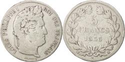 World Coins - Coin, France, Louis-Philippe, 5 Francs, 1835, Toulouse, , Silver