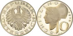 World Coins - Coin, Austria, 10 Schilling, 1976, BE, , Copper-Nickel Plated Nickel