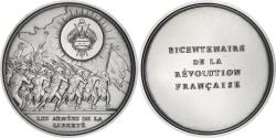 World Coins - France, Medal, Révolution Française, Les Armées de la Liberté, History
