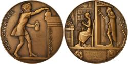World Coins - France, Medal, French Fourth Republic, Politics, Society, War, 1948,