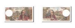 World Coins - Banknote, France, 10 Francs, 10 F 1963-1973 ''Voltaire'', 1972, 1972-09-07