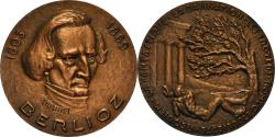 World Coins - France, Medal, Musique, Berlioz, Arts & Culture, Bouret, , Bronze