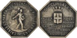 World Coins - France, Token, Caisse d'Épargne de Tourcoing, 1954, , Silver