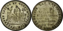 World Coins - Coin, France, Lefevre Lesage, 10 Sols, 1792, , Silver, KM:Tn19