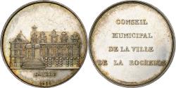 World Coins - France, Token, Conseil Municipal de La Rochelle, 1836, Silver,