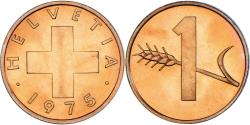 World Coins - Coin, Switzerland, Rappen, 1975, Bern, , Bronze, KM:46