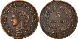 World Coins - Coin, France, Cérès, 5 Centimes, 1896, Paris, , Bronze, KM:821.1