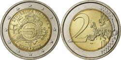 World Coins - Italy, 2 Euro, Eurocoinage, 10th Anniversary, 2012, Rome, , Bi-Metallic