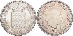 World Coins - Coin, Monaco, Rainier III, 10 Francs, 1966, Monnaie de Paris, , Silver