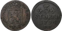 World Coins - Duchy of Jülich-Berg, Charles Theodore, 3 Stüber, 1794, Billon, , KM216