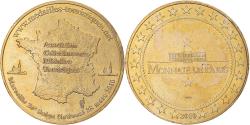 World Coins - France, Token, Tourist Token, ACMT - La carte de France, 2010, Monnaie de Paris