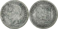 World Coins - Venezuela, 25 Centimos, 1944, Denver, Silver, , KM:20