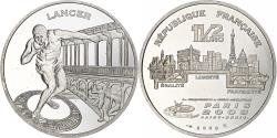 World Coins - France, 1 1/2 Euro, Athlétisme, Lancer, 2003, Monnaie de Paris, BE,