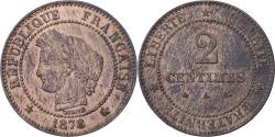 World Coins - France, 2 Centimes, Cérès, 1878, Paris, Bronze, , Gadoury:105