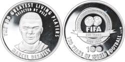 World Coins - France, Medal, The 100 Greatest Living Players selected by Pelé, Desailly