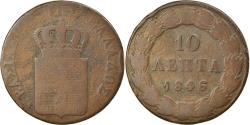 World Coins - Coin, Greece, Othon, 10 Lepta, 1846, Athens, , Copper, KM:25