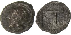 Ancient Coins - Arkadia, Tetartemorion, ca. 423-400 BC, Tegea, Silver, , HGC:5-1054
