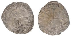 World Coins - Coin, France, Douzain, 1593, Limoges, , Silver, Sombart:4420