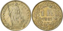 World Coins - Coin, Switzerland, Franc, 1961, Bern, , Silver, KM:24