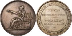 World Coins - France, Medal, Second French Empire, Business & industry, 1859, Brenet