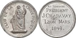 World Coins - France, Medal, IIème République, Club de la Croix-Paquet, Charavay, Lyon