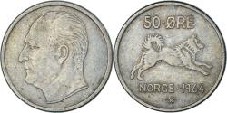 World Coins - Coin, Norway, 50 Öre, 1964
