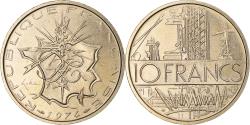 World Coins - France, Mathieu, 10 Francs, 1974, Paris, série FDC,