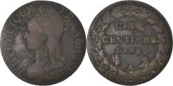 World Coins - Coin, France, Dupré, 5 Centimes, AN 5, Paris, , Bronze, KM:640.1