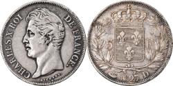 World Coins - Coin, France, Charles X, 5 Francs, 1827, Lyon, , Silver, KM:728.4