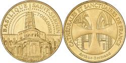 World Coins - France, Token, Toulouse - Basilique Saint-Sernin, 2012, Copper-nickel Aluminium