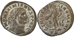 Ancient Coins - Coin, Maximianus, Follis, 296-297, Trier, , Billon, RIC:170b