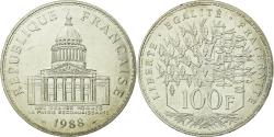 World Coins - Coin, France, Panthéon, 100 Francs, 1988, Paris, , Silver, Gadoury:898