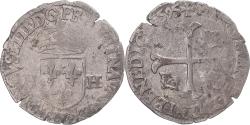 World Coins - Coin, France, Henri IV, Douzain aux deux H, 1595, Rouen, , Billon