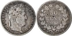 World Coins - Coin, France, Louis-Philippe, 50 Centimes, 1846, Paris, , Silver