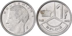 World Coins - Belgium, Franc, 1989, Nickel Plated Iron, , KM:171