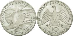 World Coins - Coin, GERMANY - FEDERAL REPUBLIC, 10 Mark, 1972, Stuttgart, , Silver
