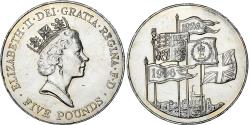 World Coins - Coin, Great Britain, Elizabeth II, 5 Pounds, 1996, , Silver, KM:974a