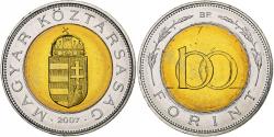 World Coins - Hungary, 100 Forint, Szaz, 2007, Budapest, Bi-Metallic, , KM:721