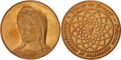 World Coins - Belgium, Medal, Vierge de Bruges, Religions & beliefs, Monassi,