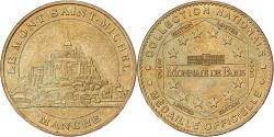 World Coins - France, Token, Le-Mont-Saint-Michel - vue générale n°2, 2003, Copper-nickel