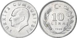 World Coins - Turkey, 10 Lira, 1984, Aluminum, , KM:964