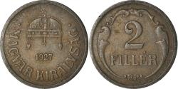 World Coins - Coin, Hungary, 2 Filler, 1927, Budapest, , Bronze, KM:506